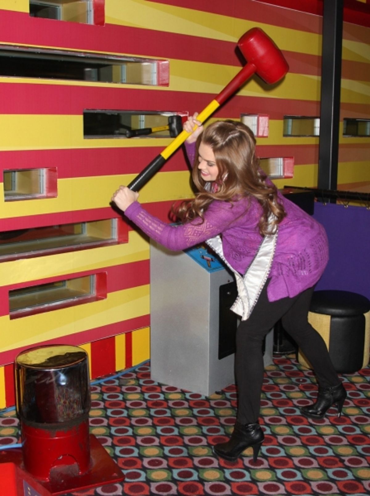 Stormi Henley joining in on the fun! at 